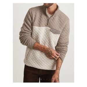 Marine Layer Corbet 1/4 Zip Quilted Pullover